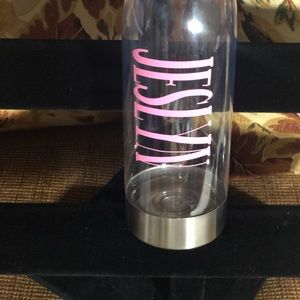 22Oz water bottles with name or intials on them!